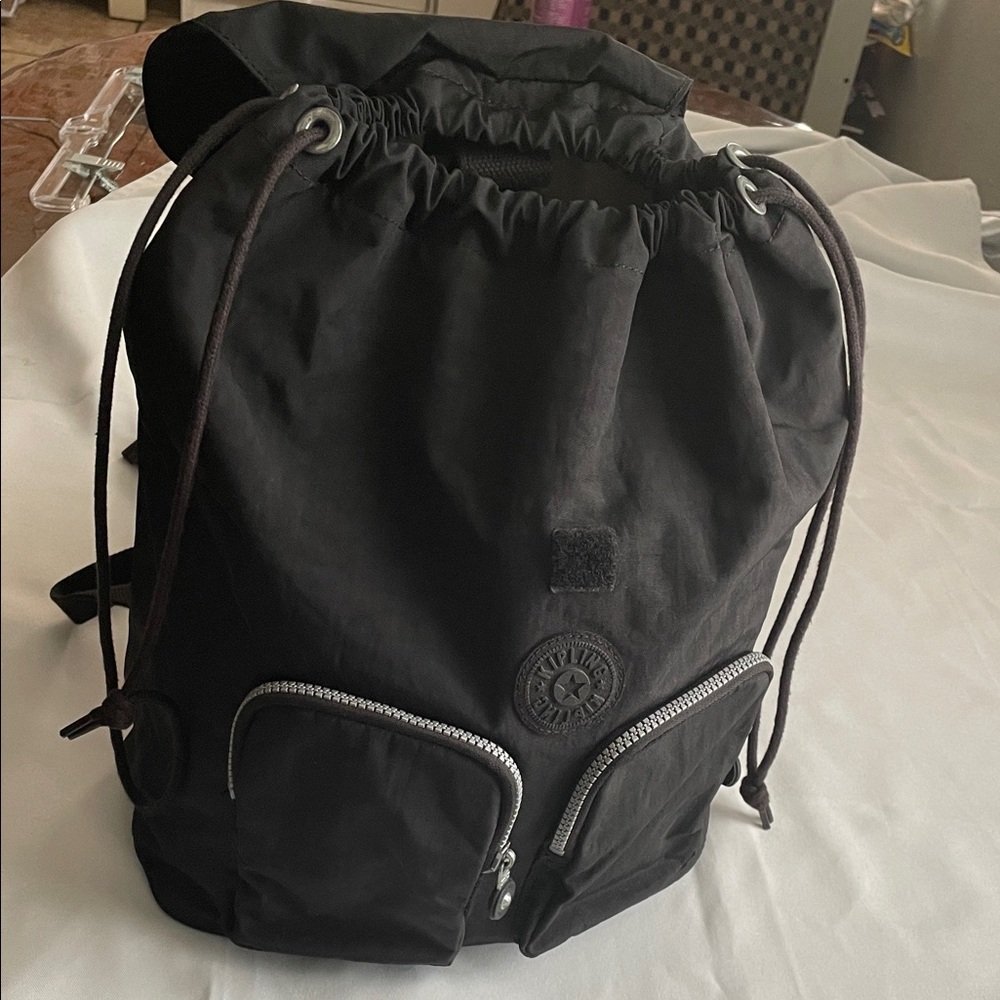 Kipling Black Backpack With Front Pockets - image 8